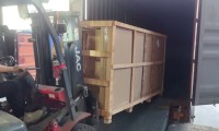 Large-scale logistics transportation from China to the United States